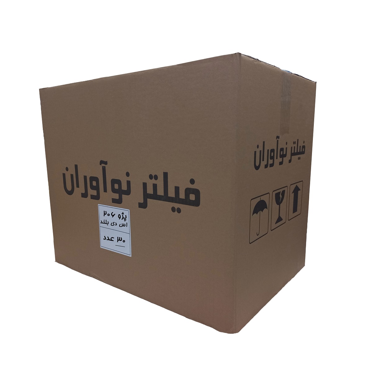 فیلتر هوا خودرو برند نوآوران مناسب پژو 206 تیپ 5 TU5 - پژو 207 - رانا - رانا پلاس - دانگ فنگ H30 Cross - پژو پارس TU5 - تارا TU5 - وانت آریسان 2 - پژو پارس جدید XU7P بسته 30 عددی