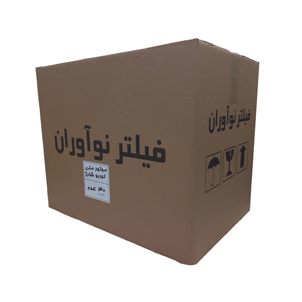 فیلتر هوا خودرو برند نوآوران مناسب سمند توربو شارژ - دنا پلاس توربو شارژ بسته 30 عددی