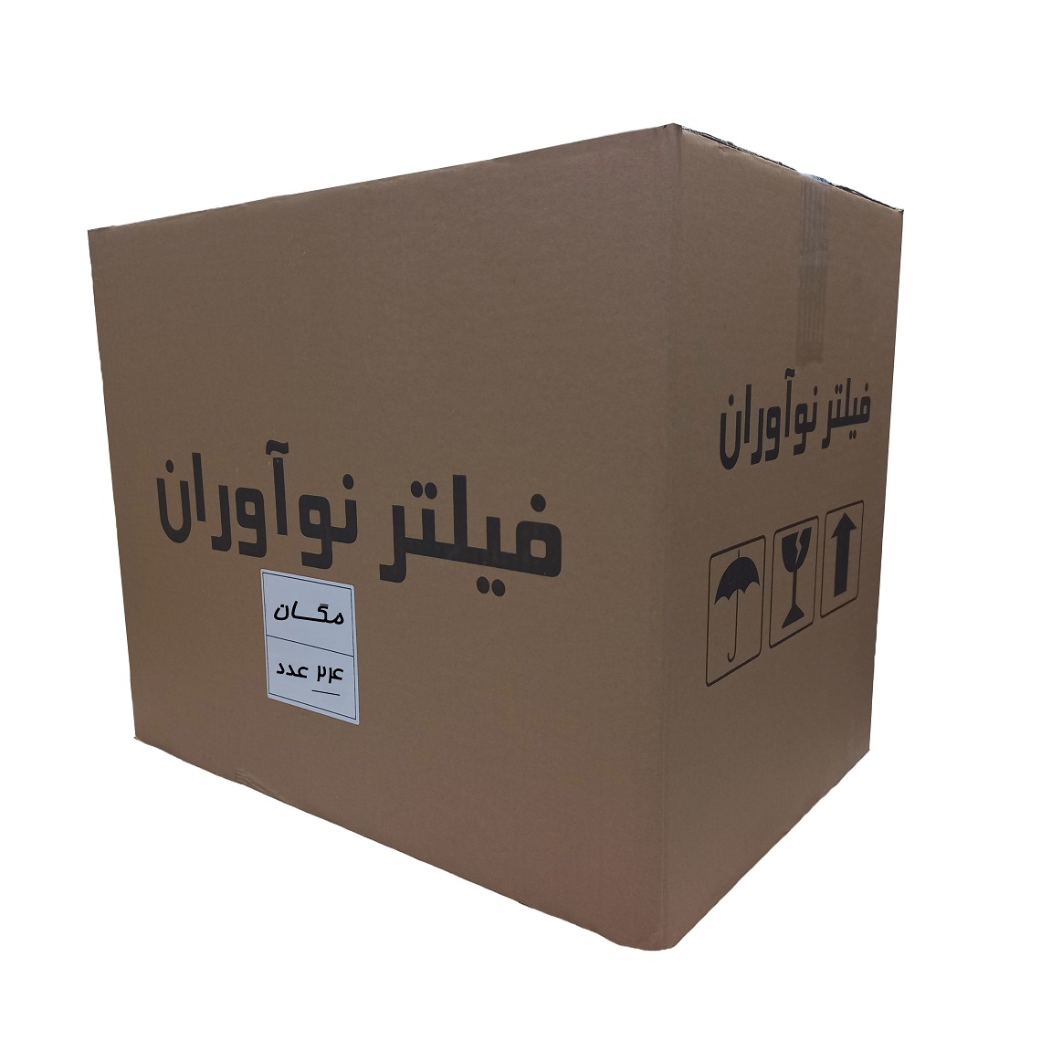 فیلتر هوا خودرو برند نوآوران مناسب رنو مگان بسته 24 عددی