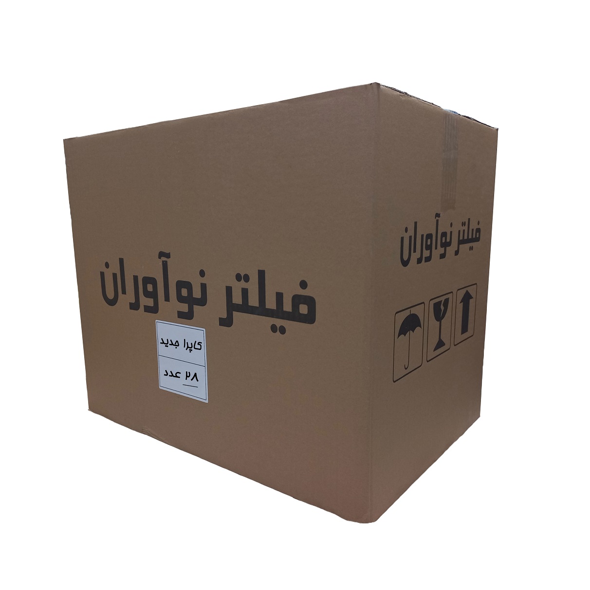 فیلتر هوا خودرو برند نوآوران مناسب کاپرا جدید یورو 4 - لندمارک - SWM G01 بسته 28 عددی